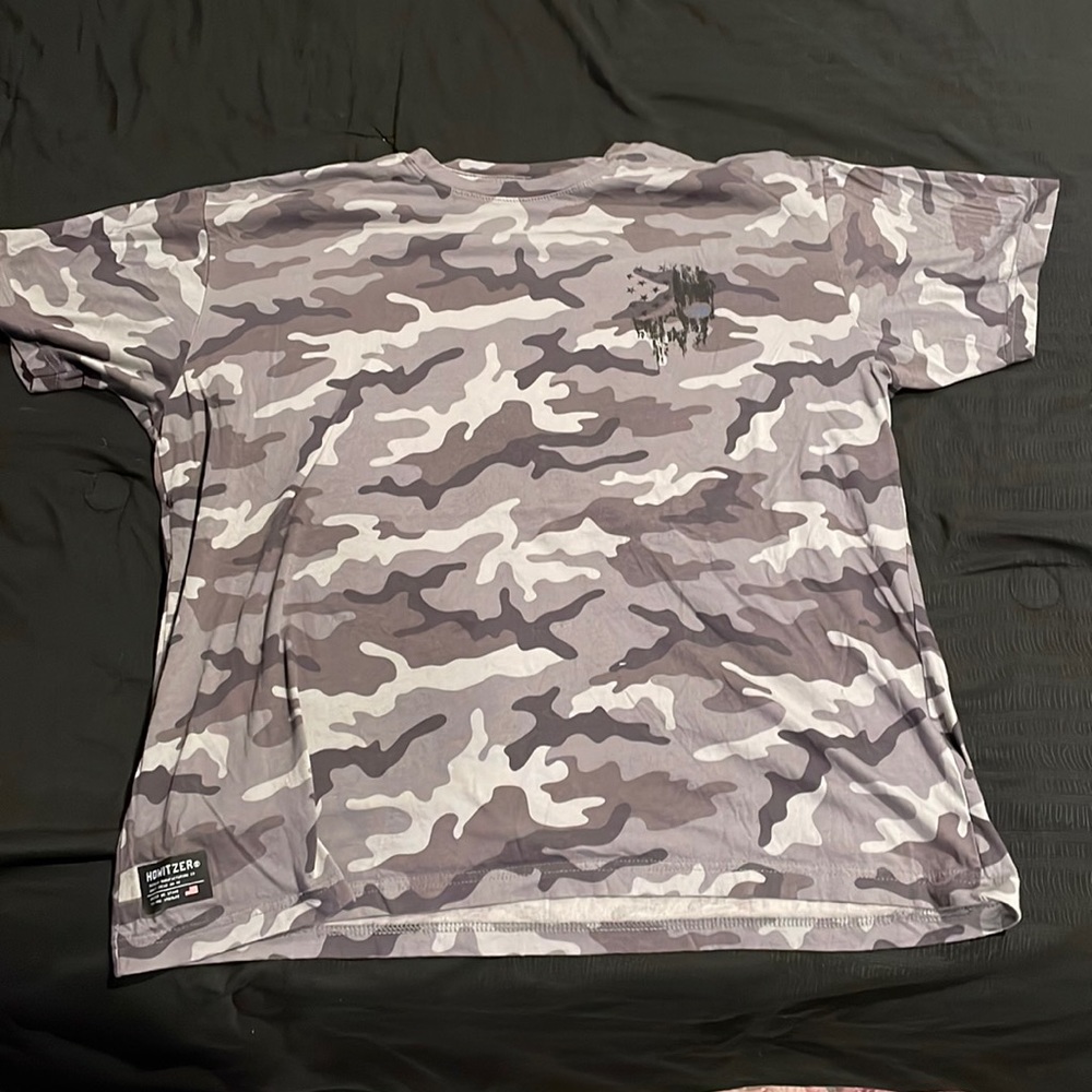 Howitzer Camo Defend Freedom Shirt